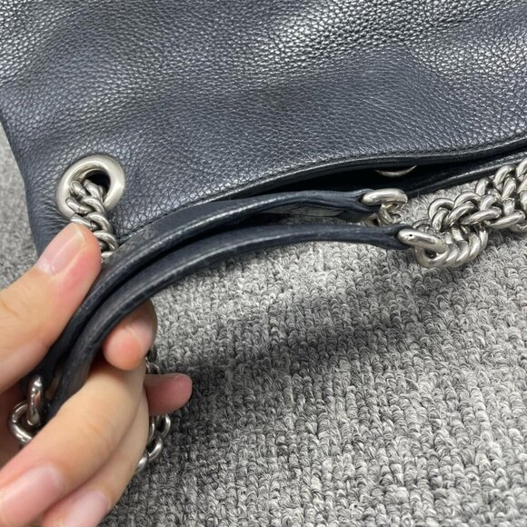 Gucci GG Soho on Chain Medium Shoulder Black Bag 660-82024 - Picture 12 of 16